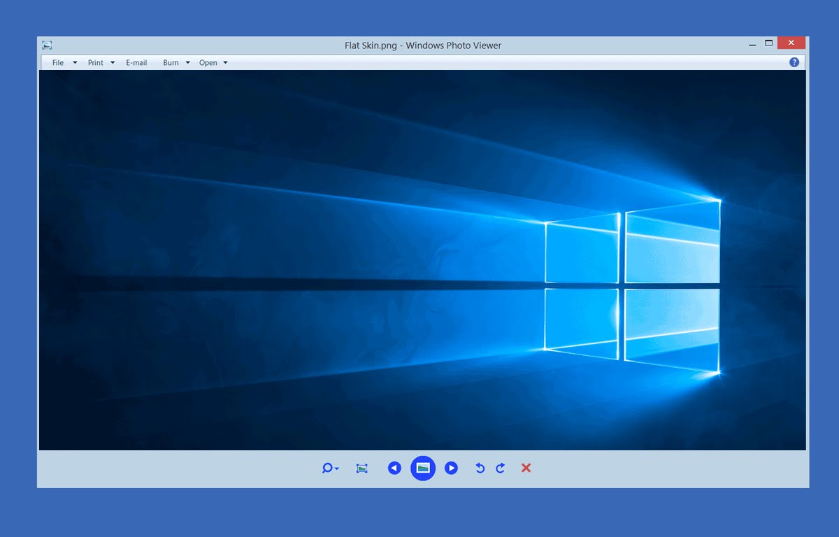 Windows photo viewer