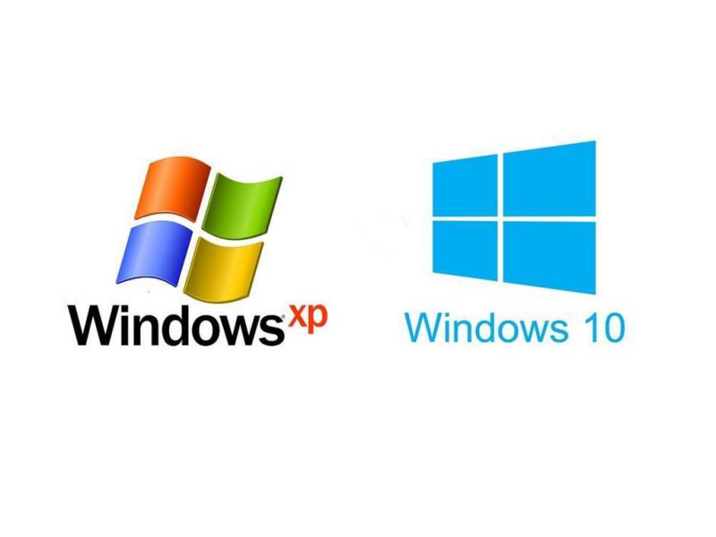 Windows XP и Windows 10