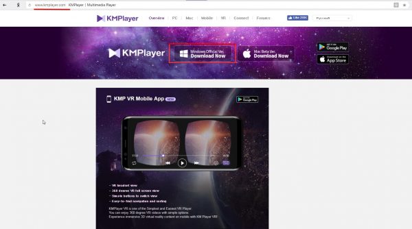 Официальный сайт KMPlayer