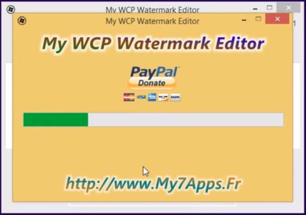 Процесс удаления «ватермарки» с помощью утилиты My WCP Watermark Editor