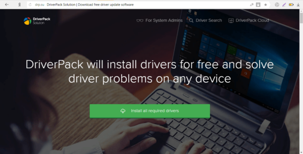 Официальный сайт DriverPack Solution