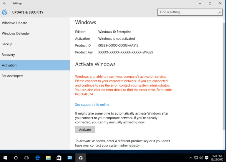 Сбой активации ошибка 0xc004f074. Ошибка при активации Windows 10. Код ошибки 0xc004f074 при активации виндовс. Код ошибки 0xc004f074 при активации виндовс 10. Ошибка виндовс 10 0x80004005.